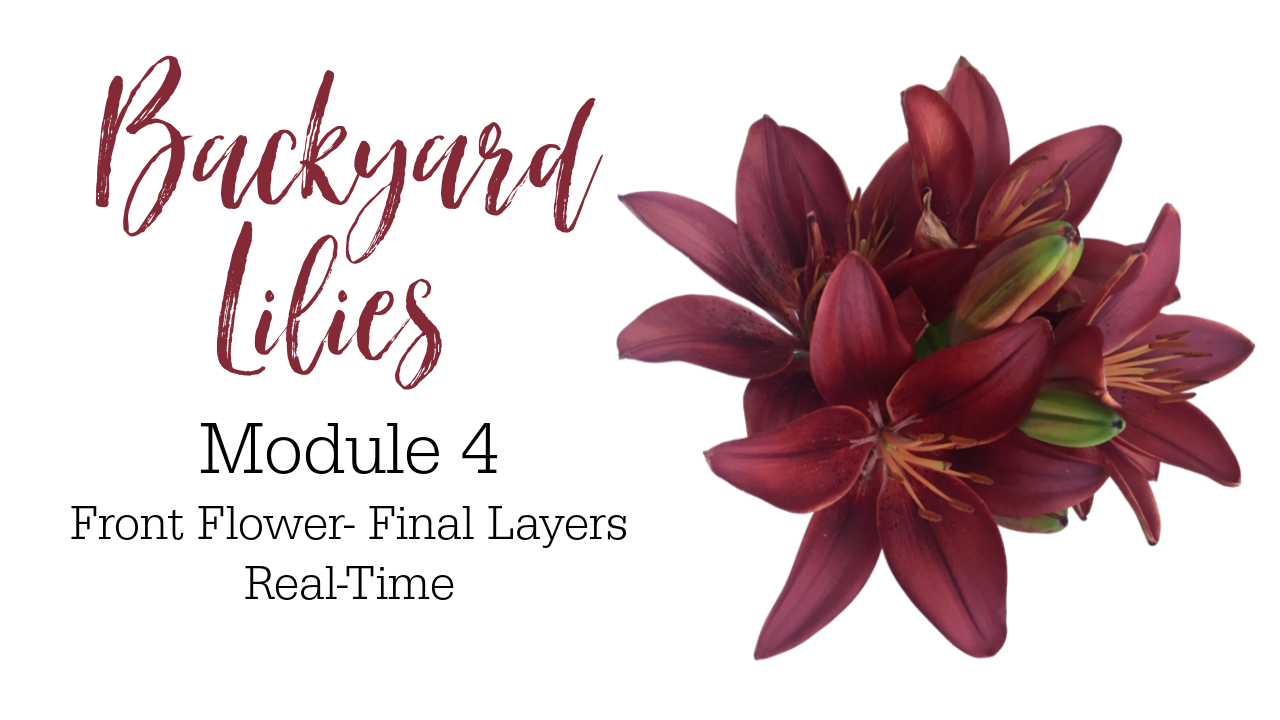 Link to Colored Pencil Drawing Video of Backyard Lilies