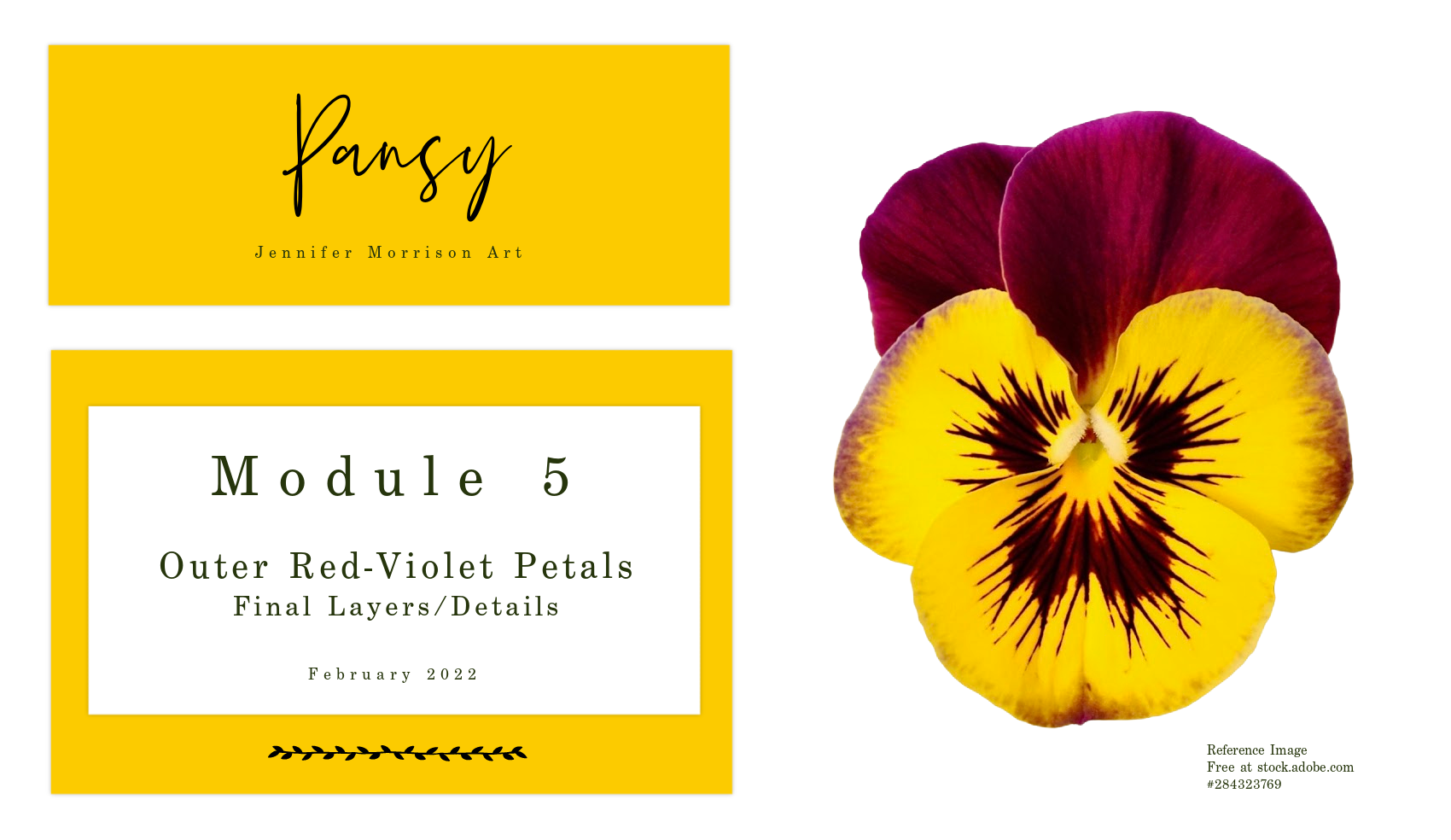 Link to Colored Pencil Drawing Tutorial of a Pansy