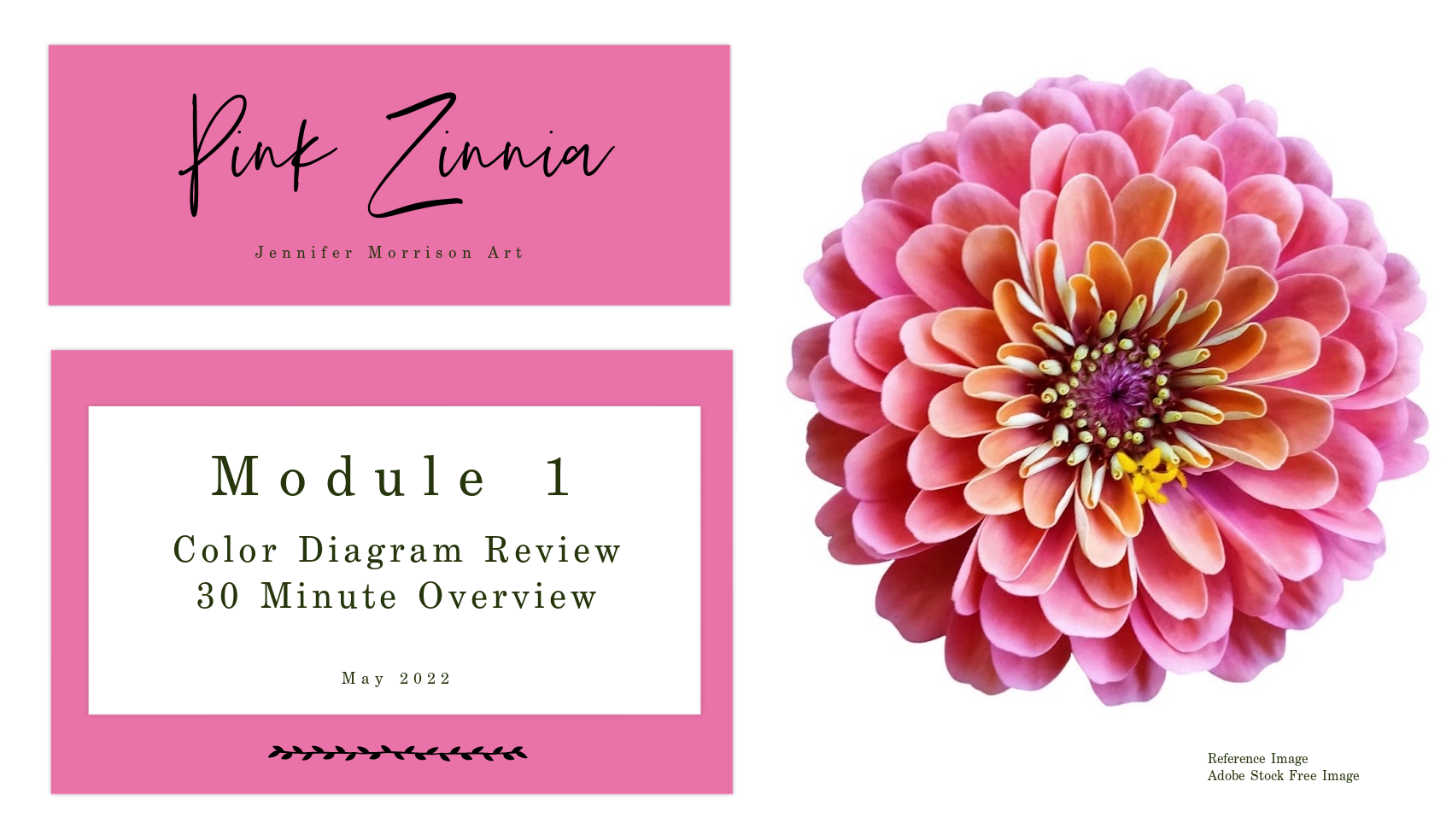 Link to Colored Pencil Drawing Tutorial of a Pink Zinnia