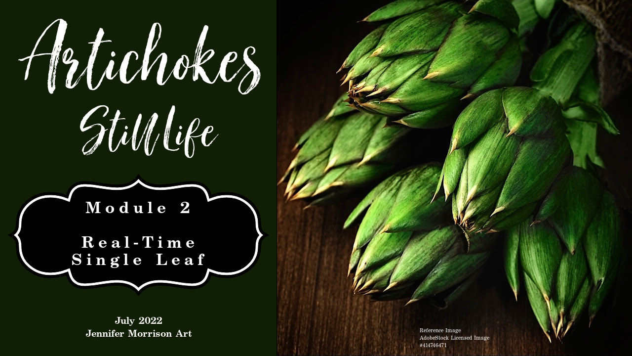 Link to Colored Pencil Tutorial of an Artichoke Still Life