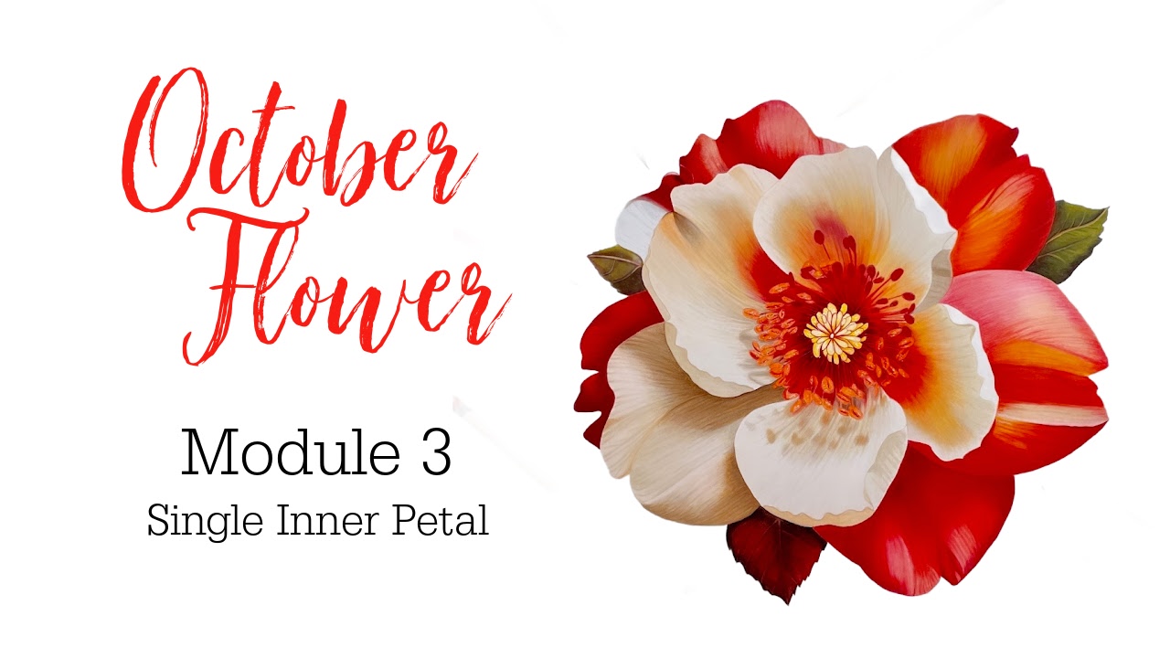 Link to Colored Pencil Drawing Tutorial of an October Flower