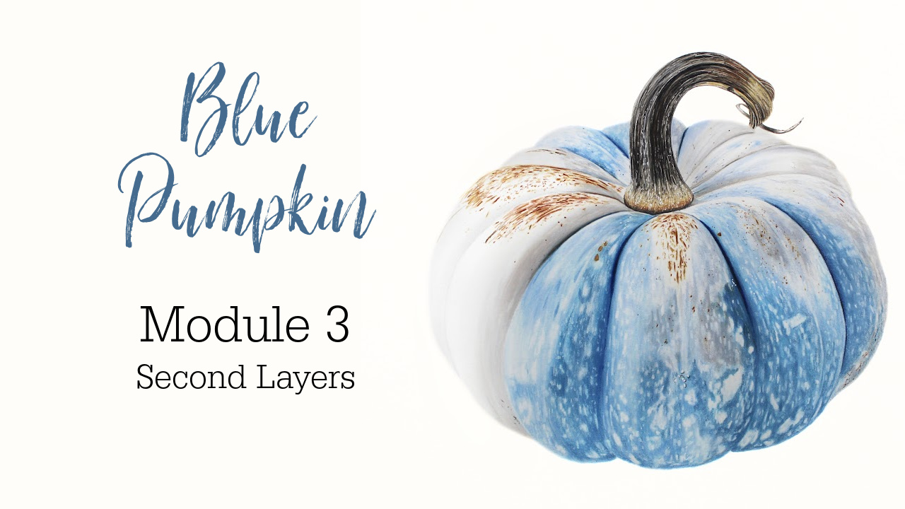 Link to Colored Pencil Drawing Tutorial of a Blue and Orange Butterfly