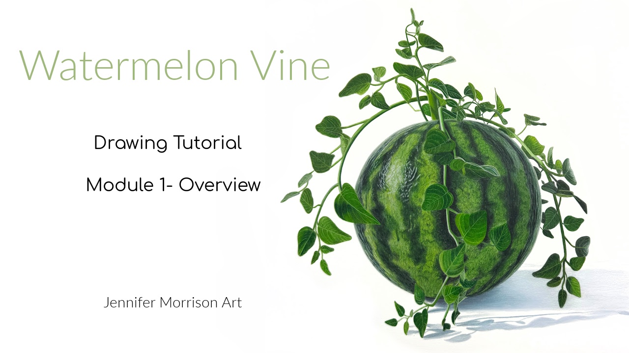 Link to Colored Pencil Drawing Tutorial of Blue Grapes