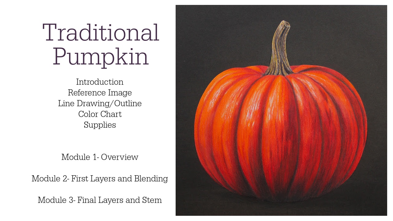 Link to Colored Pencil Drawing Tutorial of a Blue Mum