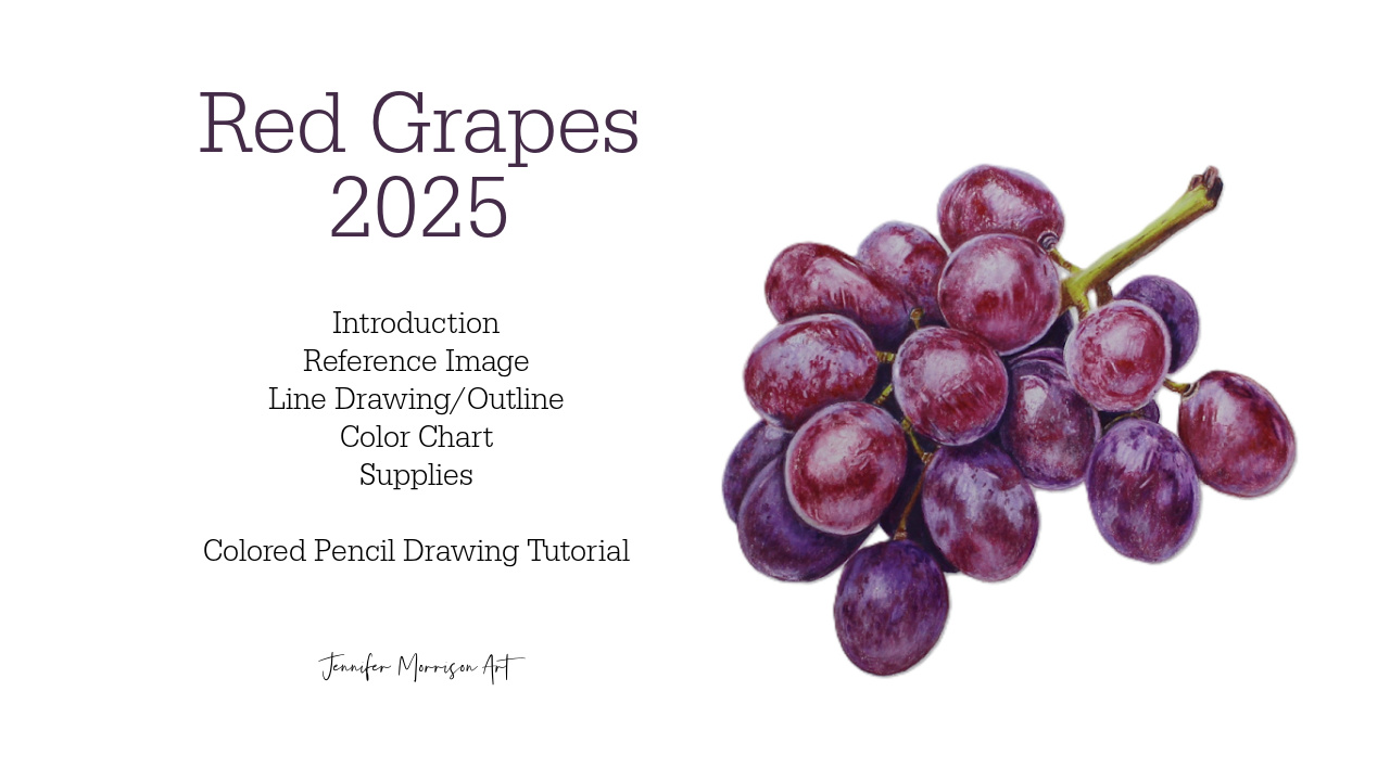 Link to Colored Pencil Drawing Tutorial of a Blue Mum